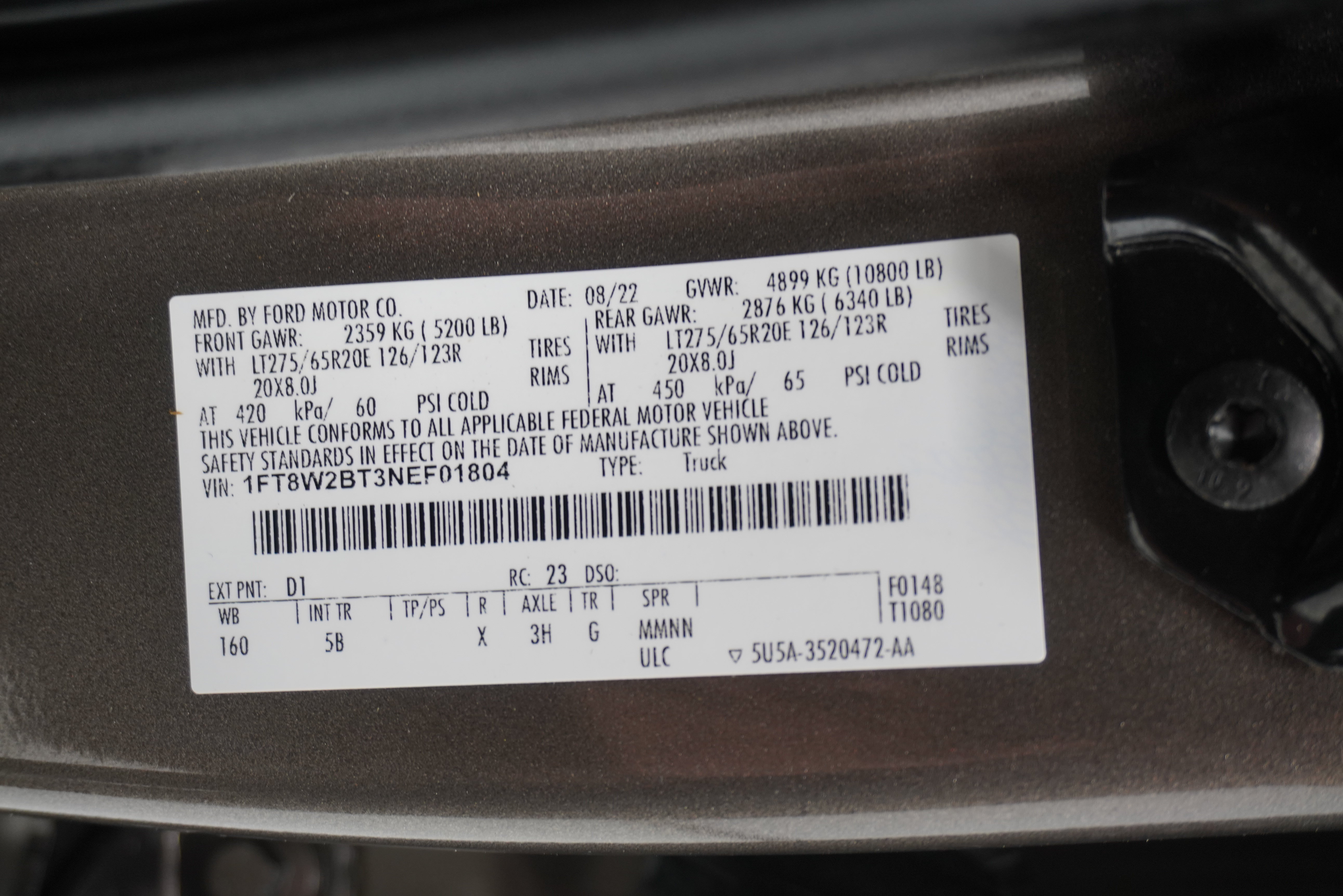 Used 2022 Ford F250 Lariat w/ Chrome Package AWD/4WD image 33