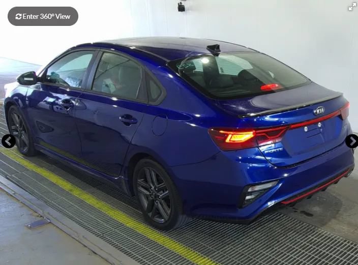 Used 2021 Kia Forte GT-Line w/ GT-Line Premium Package FWD image 3