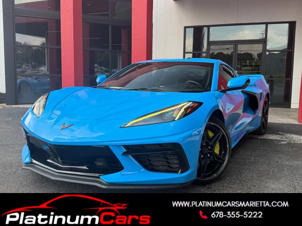 Used 2022 Chevrolet Corvette Stingray Coupe w/ Z51 Performance Package RWD image 1