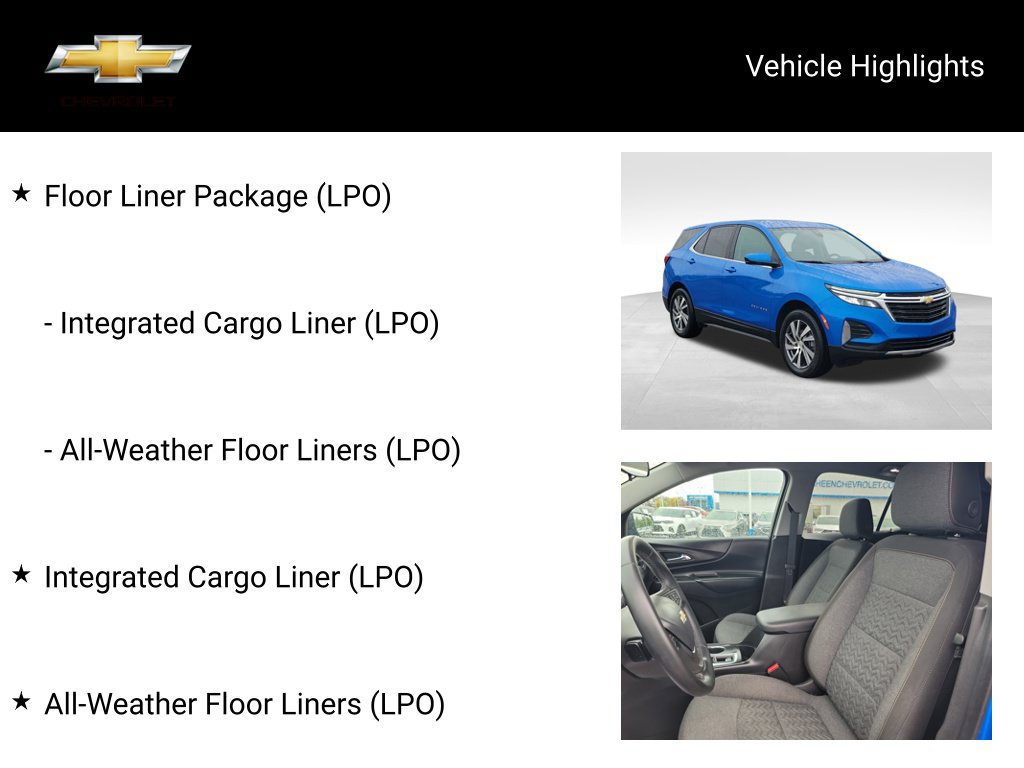 Used 2024 Chevrolet Equinox LT w/ LPO, Floor Liner Package AWD/4WD image 20