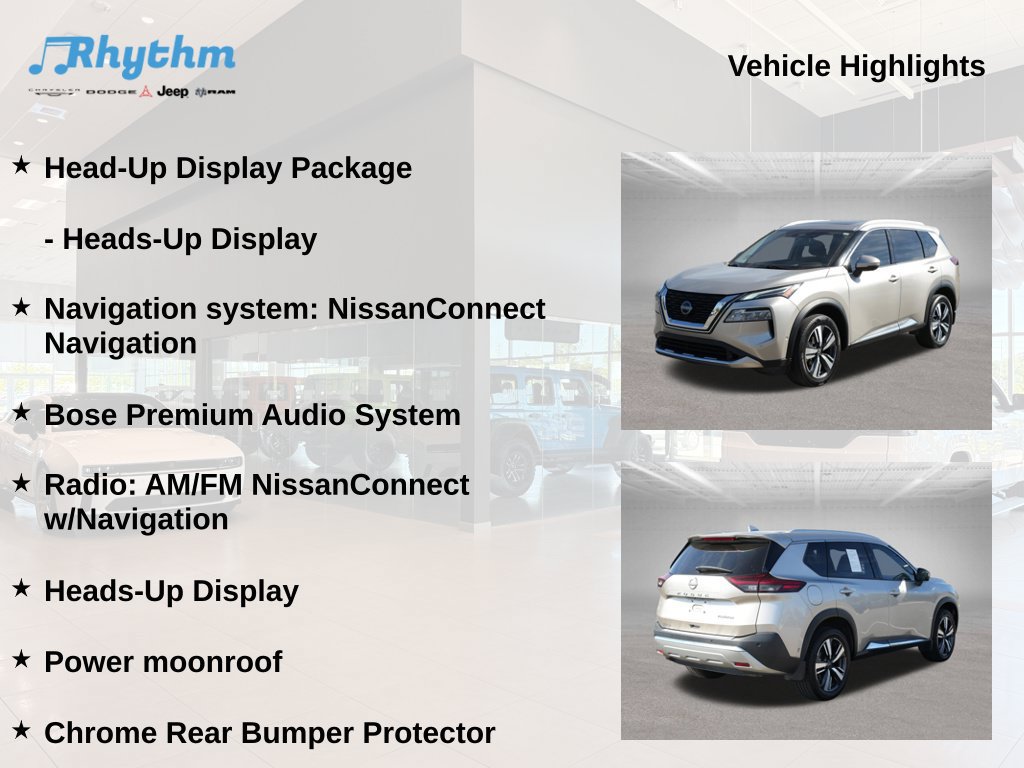 Used 2022 Nissan Rogue Platinum w/ Head-Up Display Package FWD image 5