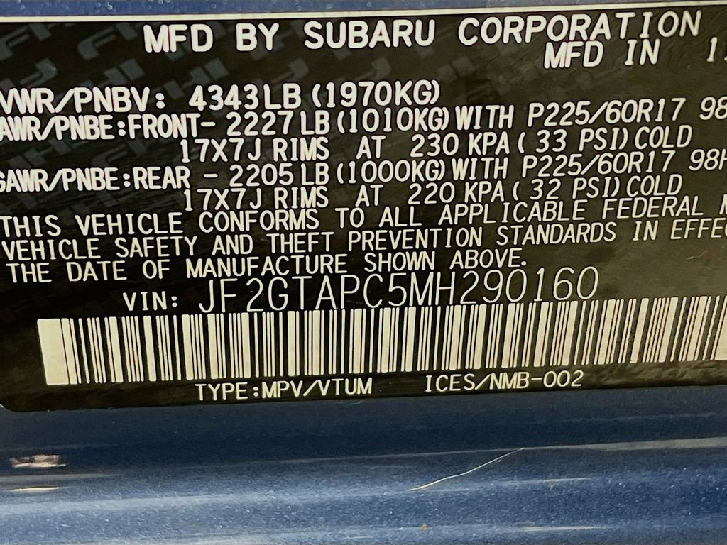 Used 2021 Subaru Crosstrek 2.0i Premium AWD/4WD image 26