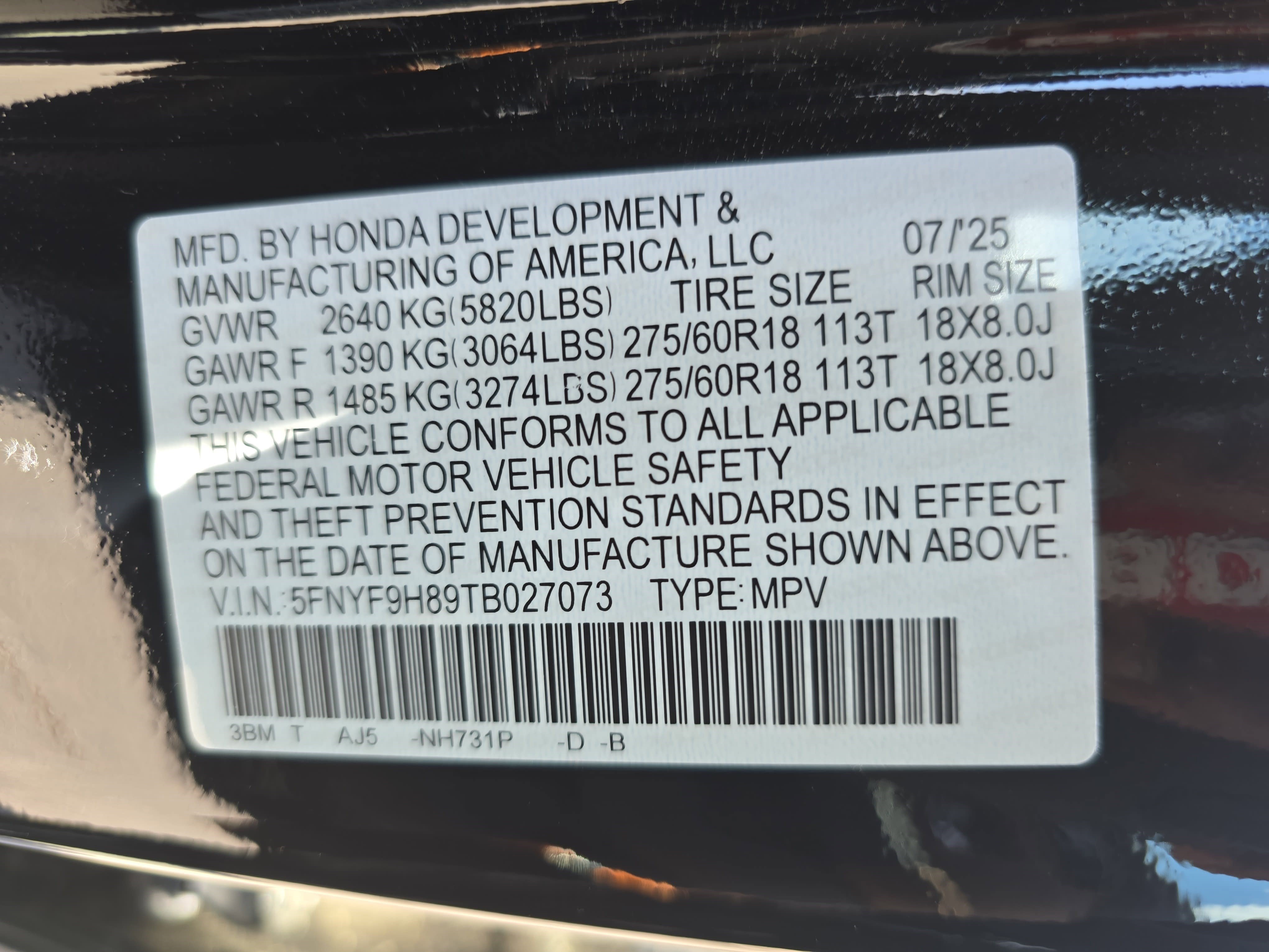 Used 2026 Honda Passport TrailSport Elite image 37