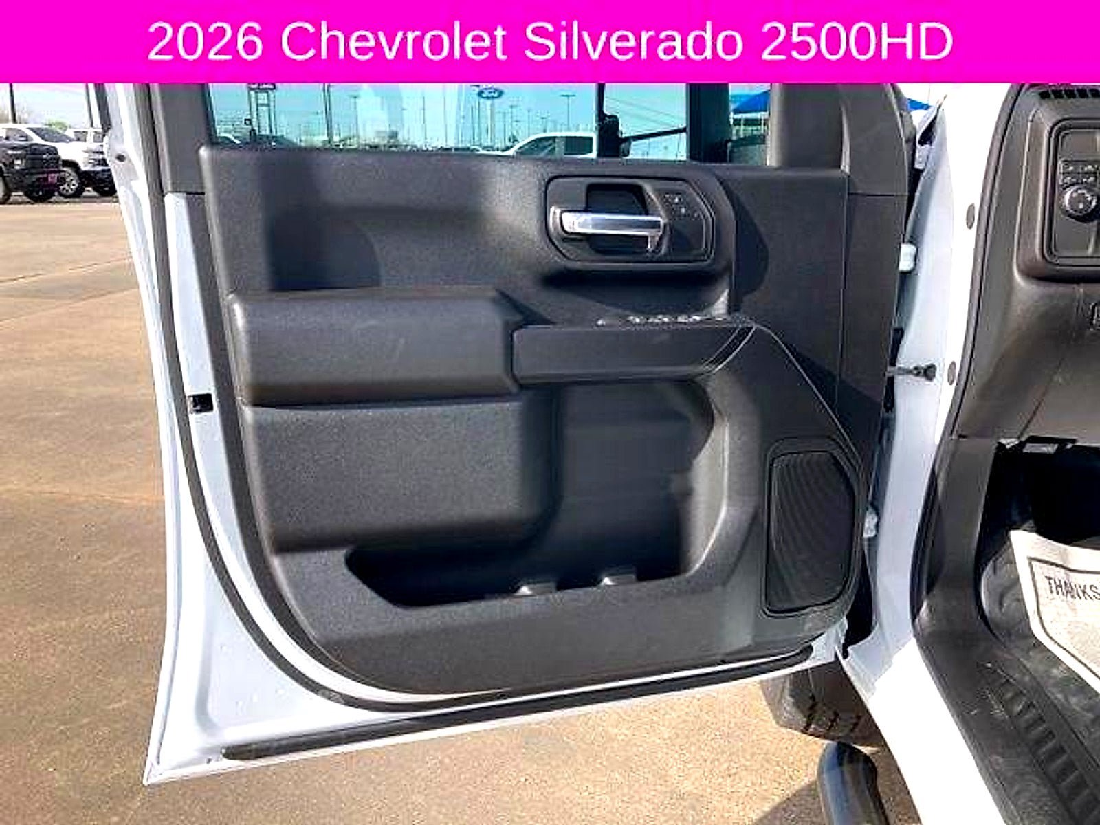 New 2026 Chevrolet Silverado 2500 W/T w/ WT Convenience Package RWD image 22