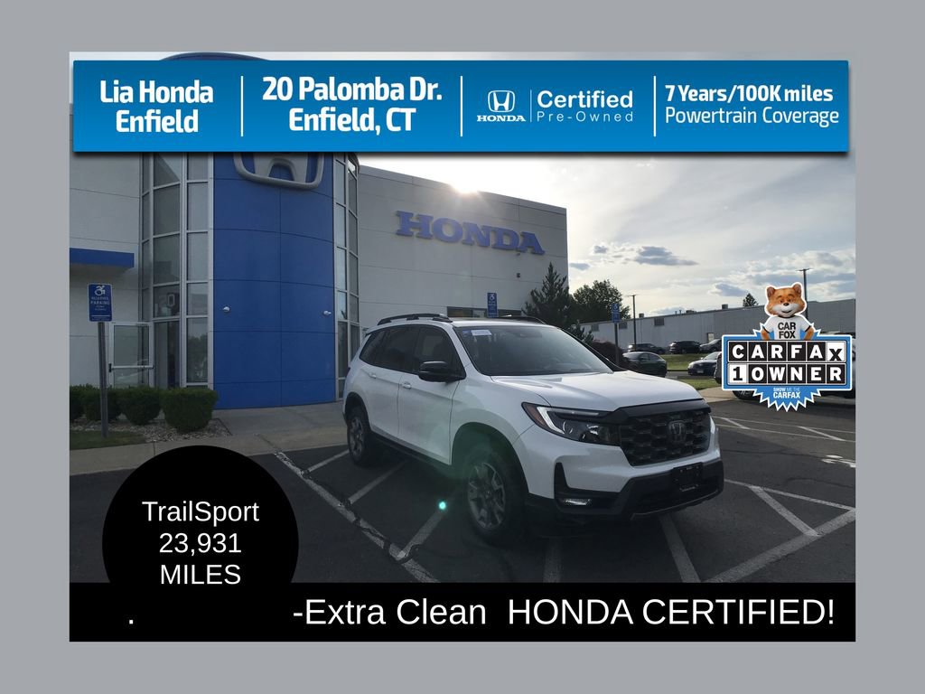 Certified 2023 Honda Passport TrailSport