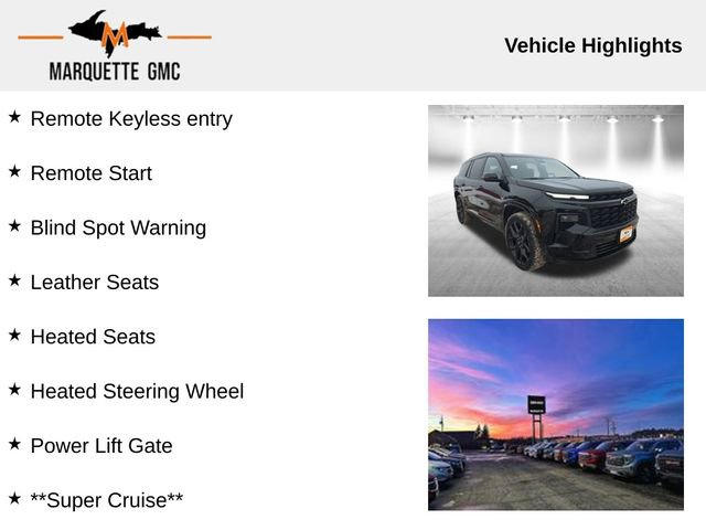 Used 2025 Chevrolet Traverse RS w/ LPO, Floor Liner Package image 6