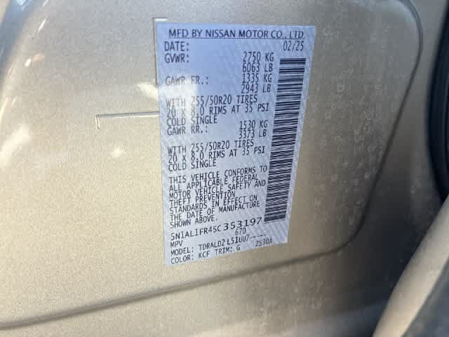 Used 2025 INFINITI QX60 Luxe w/ Cargo Package FWD image 39