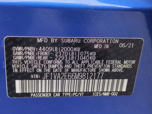 Used 2021 Subaru WRX STI image 32