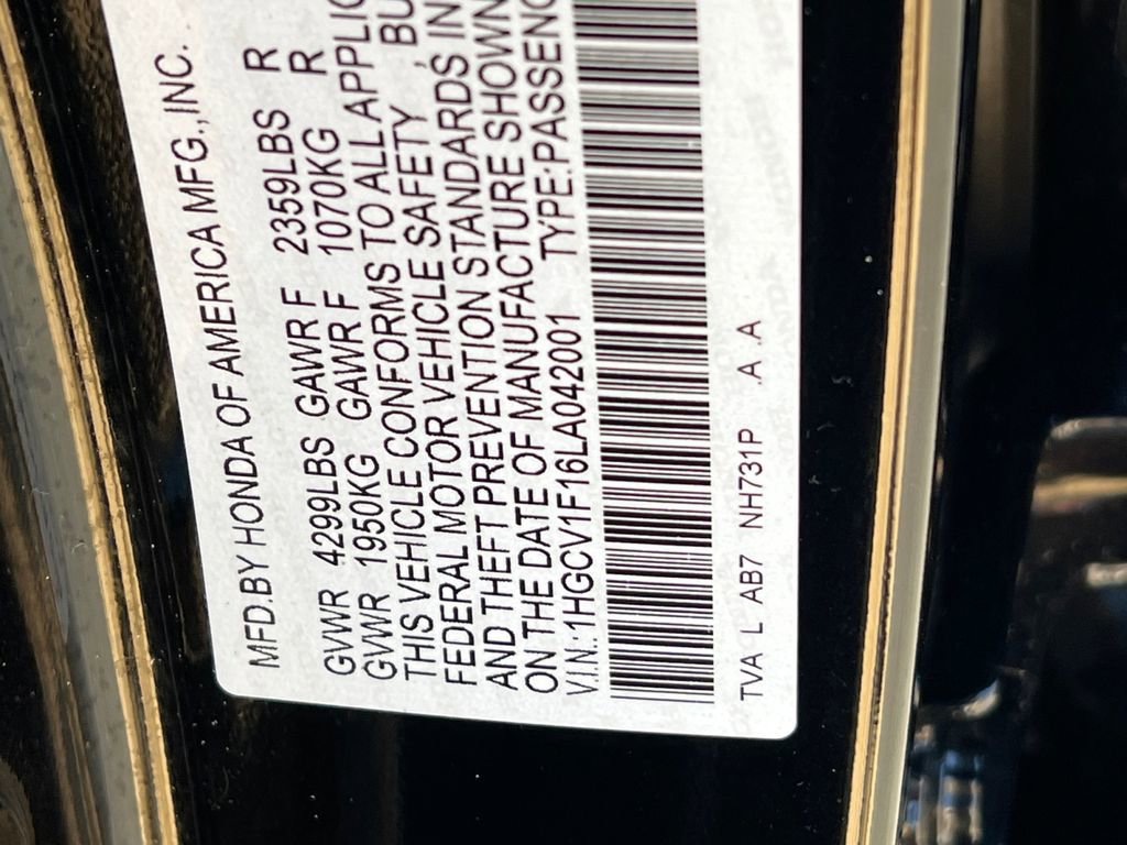 Used 2020 Honda Accord LX image 27