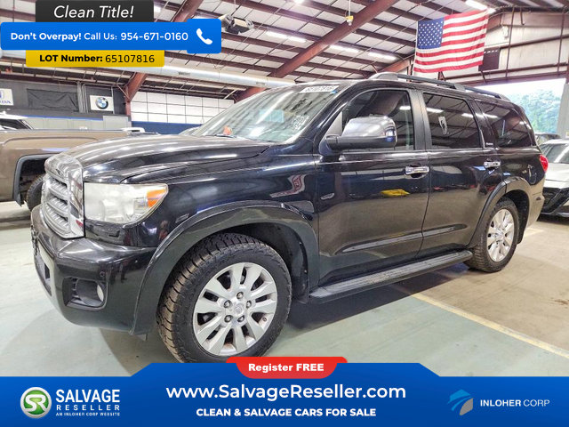 Used 2012 Toyota Sequoia Platinum AWD/4WD image 1