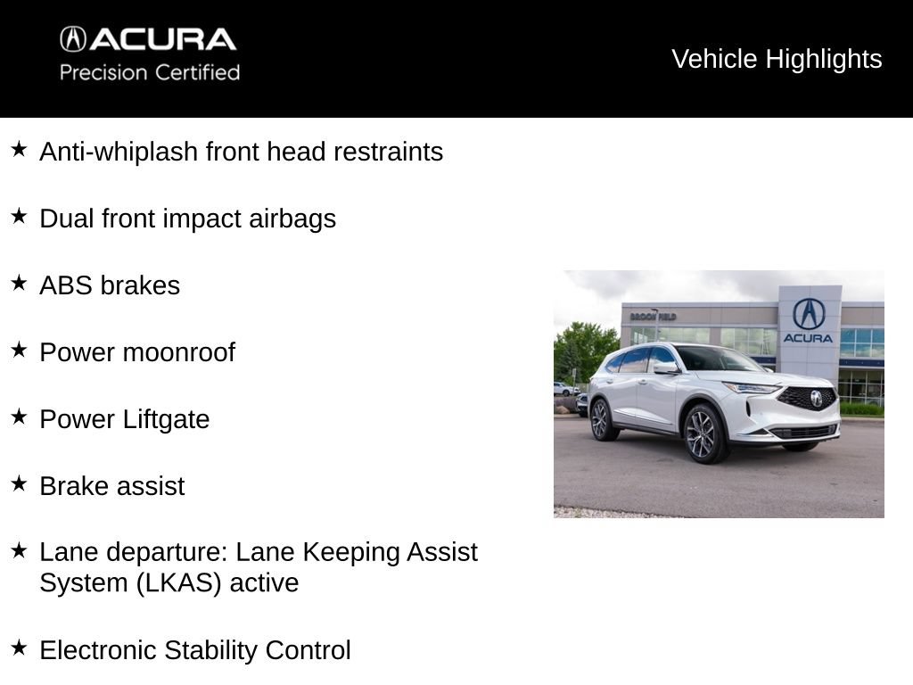 Certified 2023 Acura MDX SH-AWD w/ Technology Package image 13