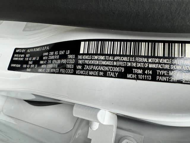 Used 2022 Alfa Romeo Stelvio Sprint image 30