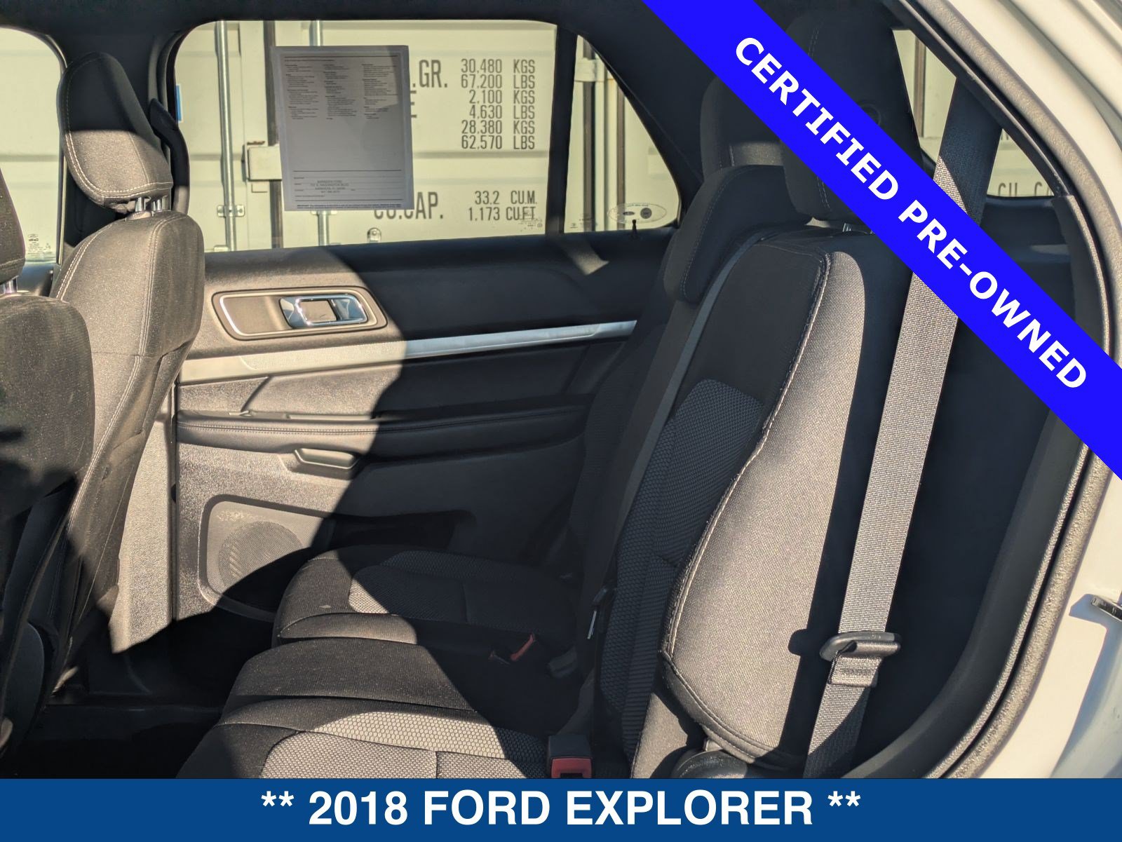 Used 2018 Ford Explorer XLT w/ Class II Trailer Tow Package FWD image 15