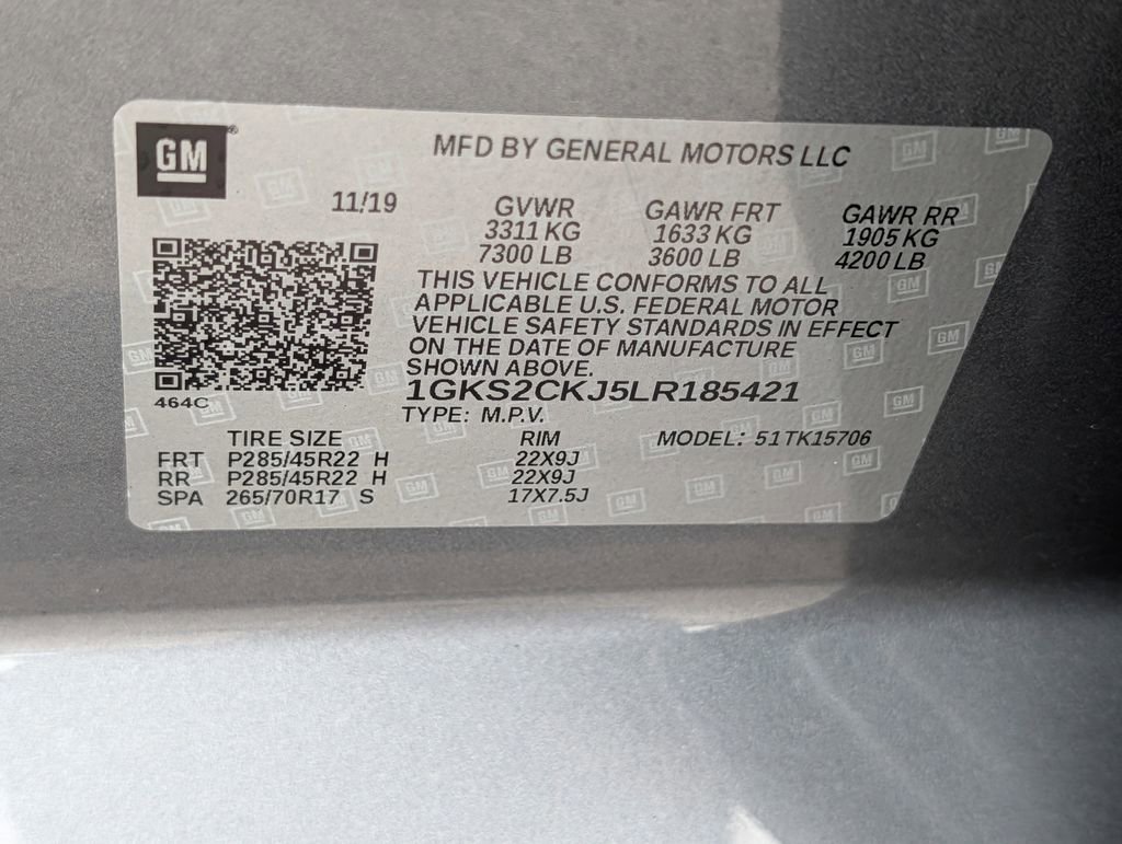 Used 2020 GMC Yukon Denali w/ Denali Premium Package AWD/4WD image 42