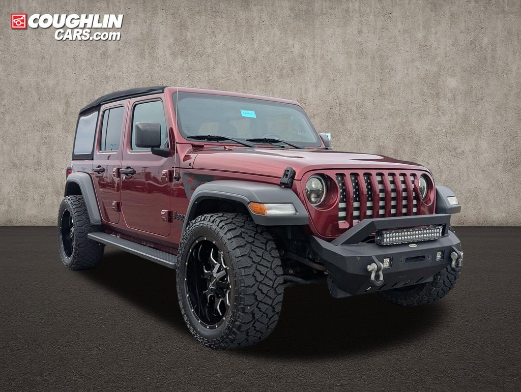 Used 2021 Jeep Wrangler Unlimited Sport AWD/4WD image 1