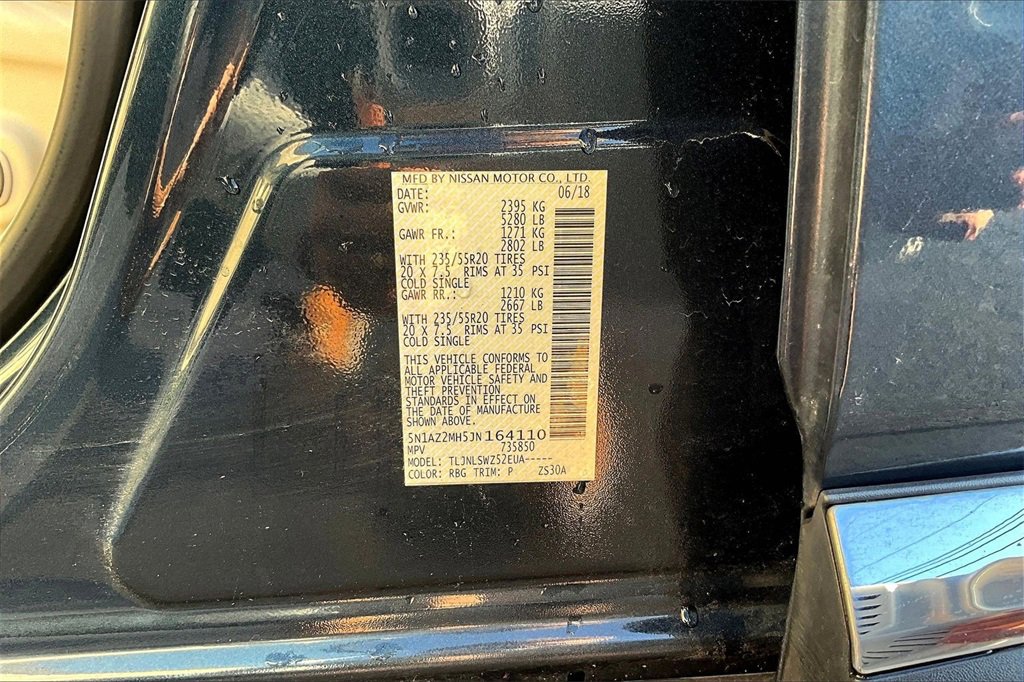 Used 2018 Nissan Murano Platinum image 18