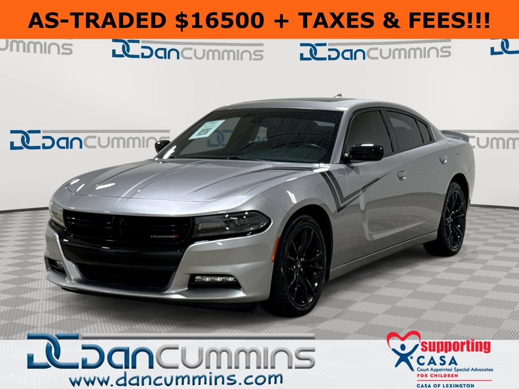 Used 2018 Dodge Charger R/T w/ Blacktop Package RWD image 1