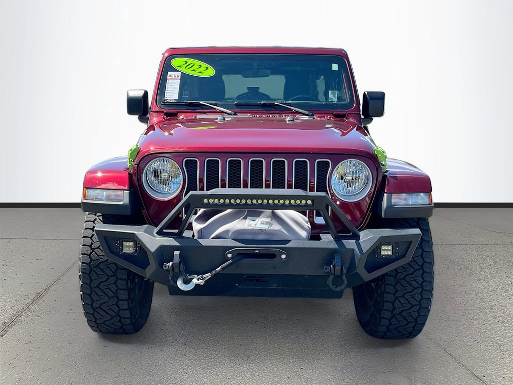 Used 2022 Jeep Wrangler Unlimited Sahara w/ Cold Weather Group AWD/4WD image 2