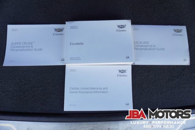 Used 2021 Cadillac Escalade Sport Platinum w/ LPO, ONYX Package image 98