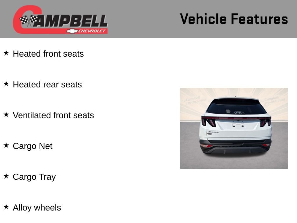 Used 2022 Hyundai Tucson Limited w/ Cargo Package FWD image 16