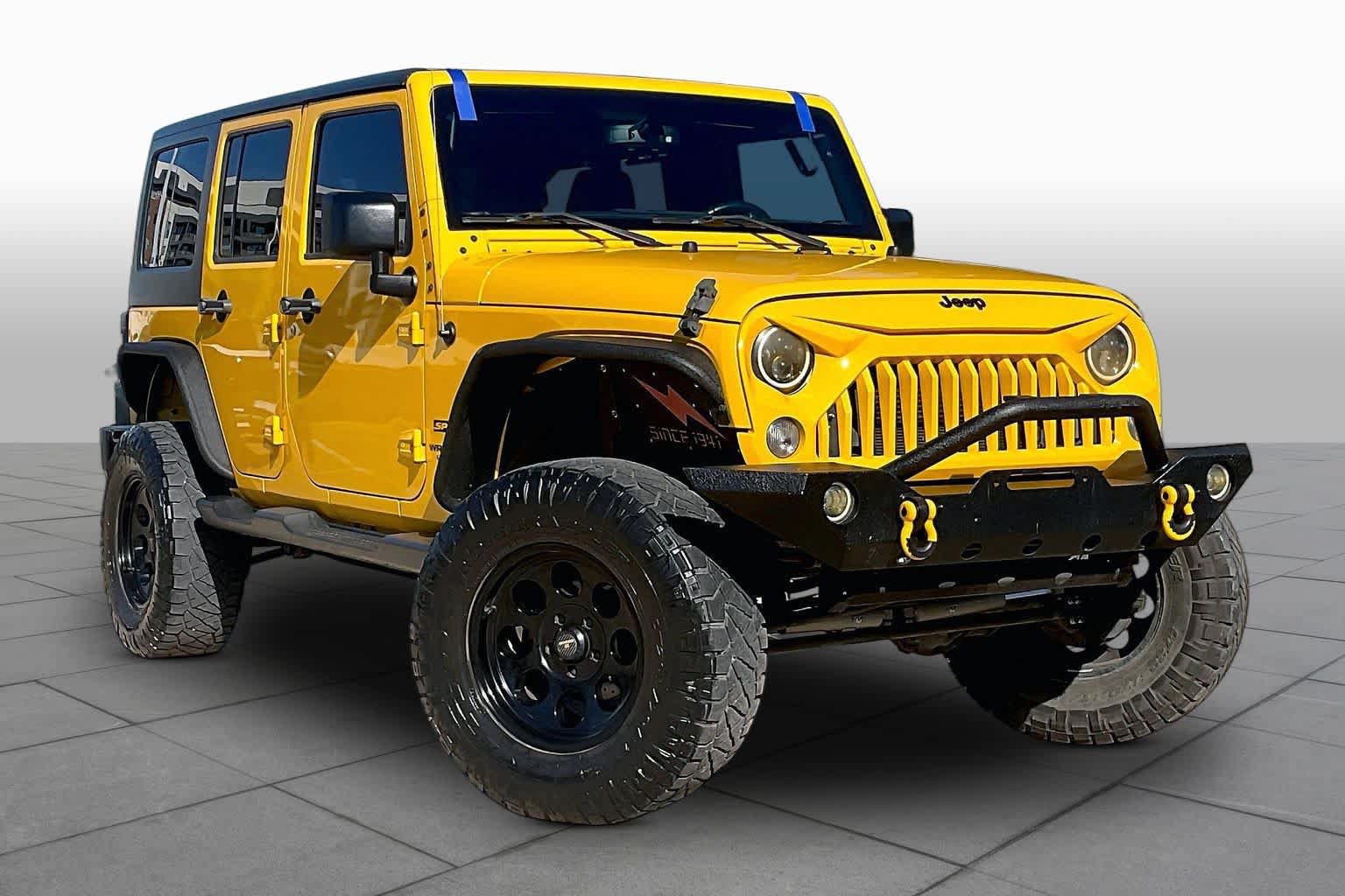Used 2015 Jeep Wrangler Unlimited Sport w/ Quick Order Package 24S AWD/4WD image 3