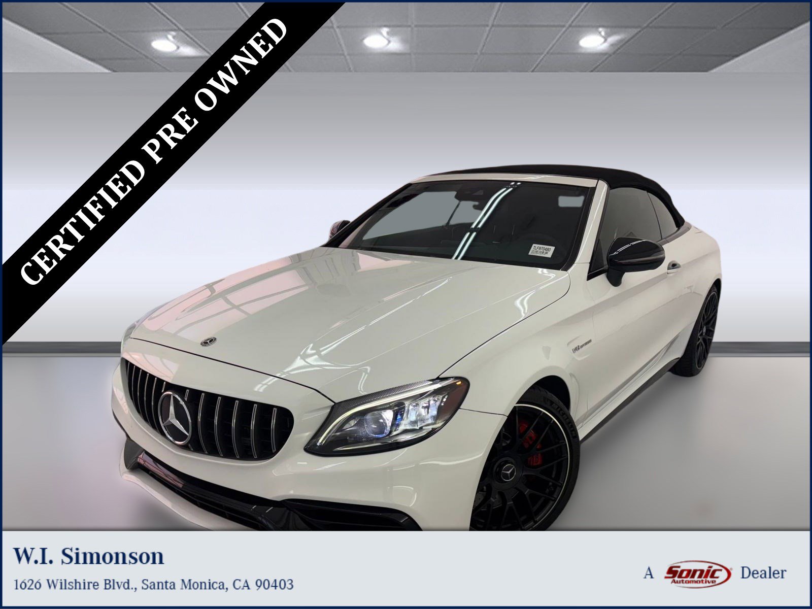 Certified 2020 Mercedes-Benz C 63 AMG S