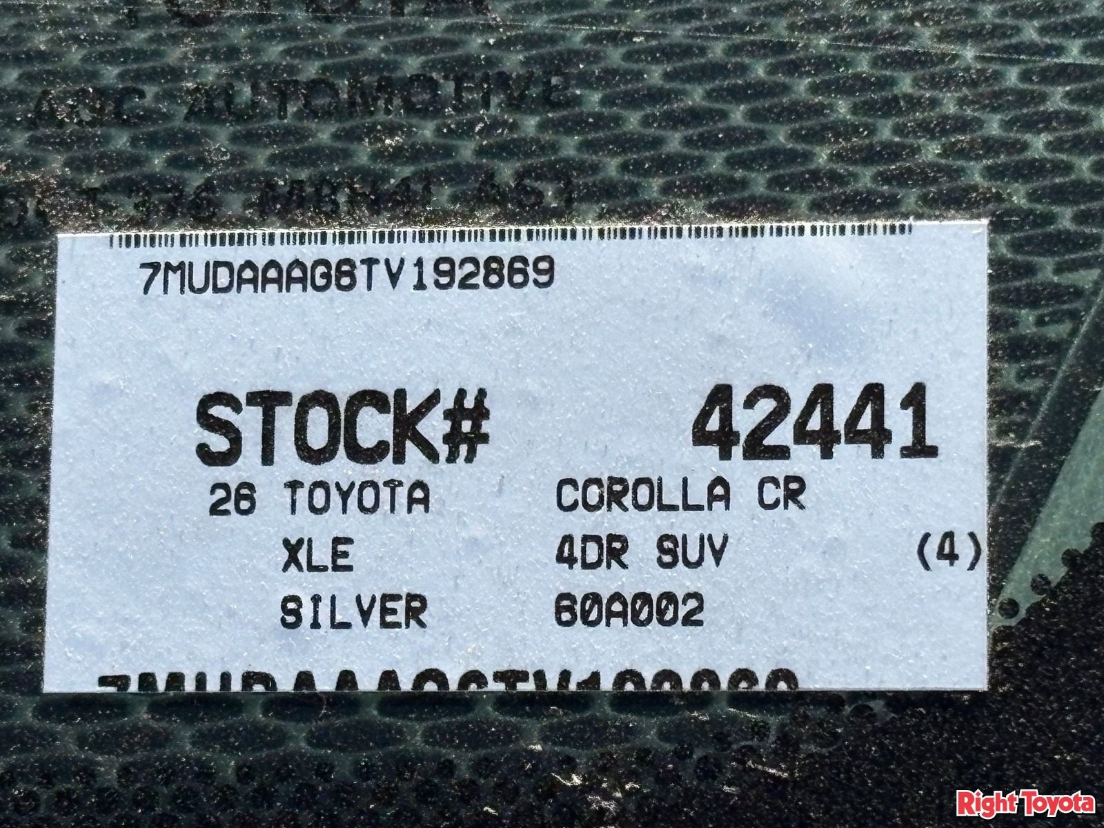 New 2026 Toyota Corolla Cross XLE FWD image 27