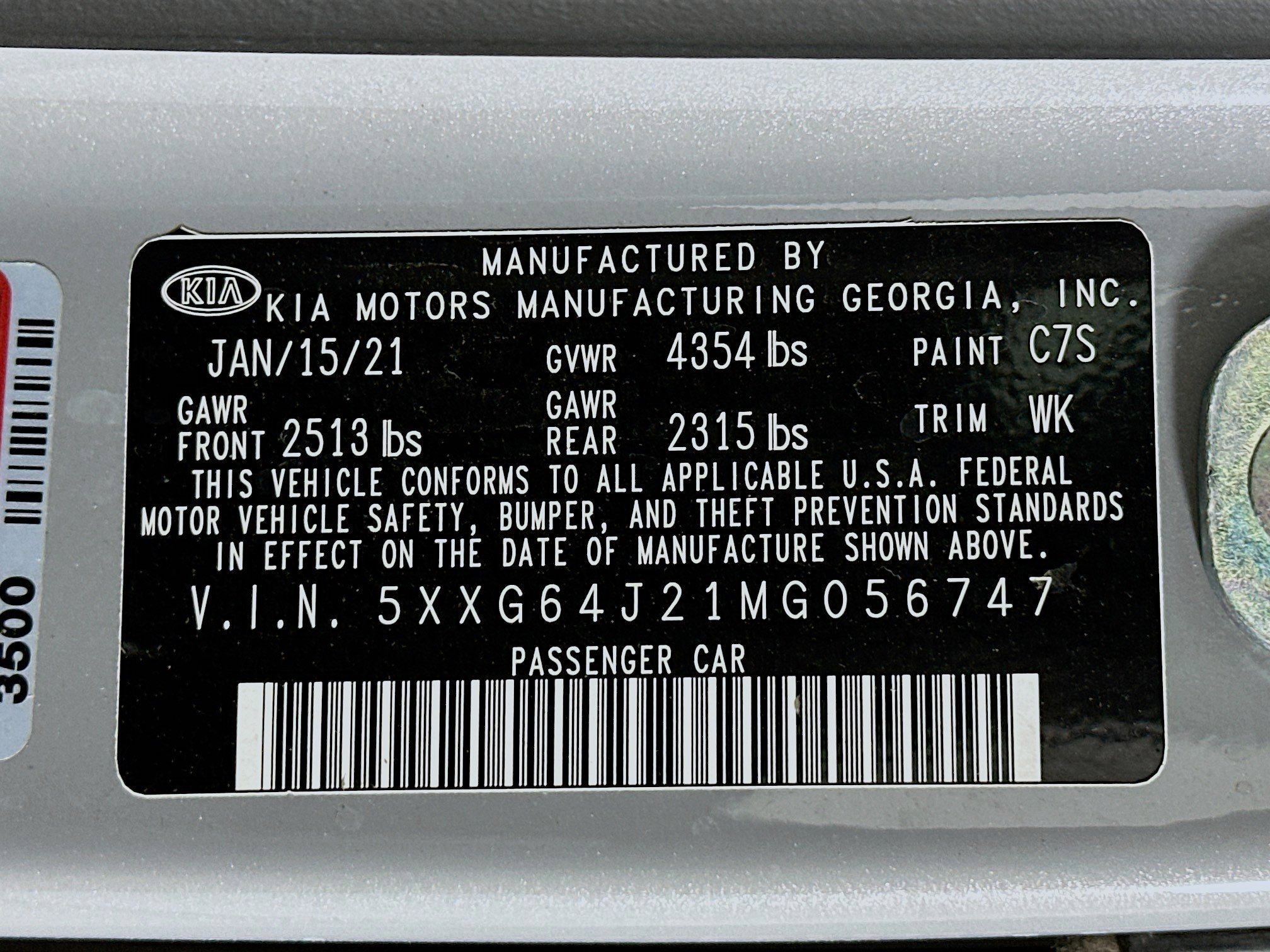 Used 2021 Kia K5 GT-Line w/ GT-Line FWD Premium Package image 12