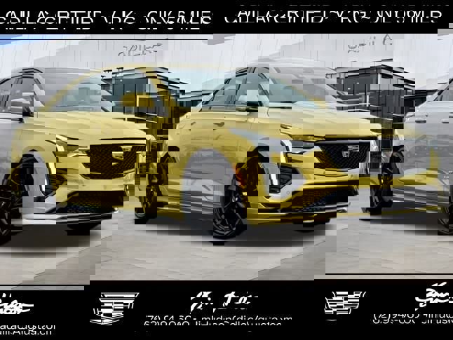 Certified 2024 Cadillac CT4 V w/ LPO, Blue Accent Package