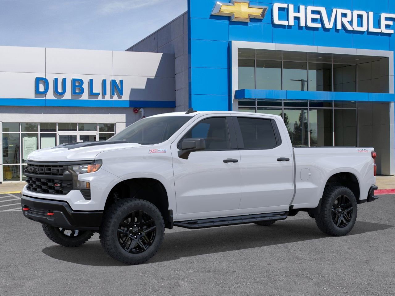 New 2026 Chevrolet Silverado 1500 Custom Trail Boss w/ LPO, Dark Essentials Package image 3