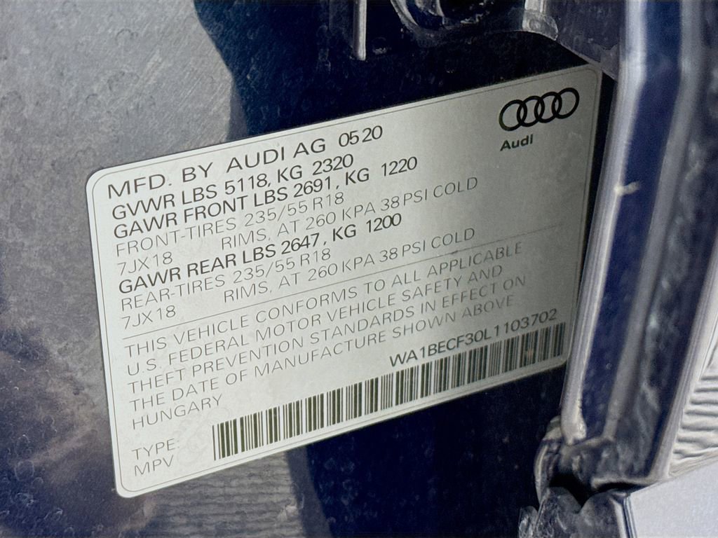 Used 2020 Audi Q3 2.0T Premium Plus image 32