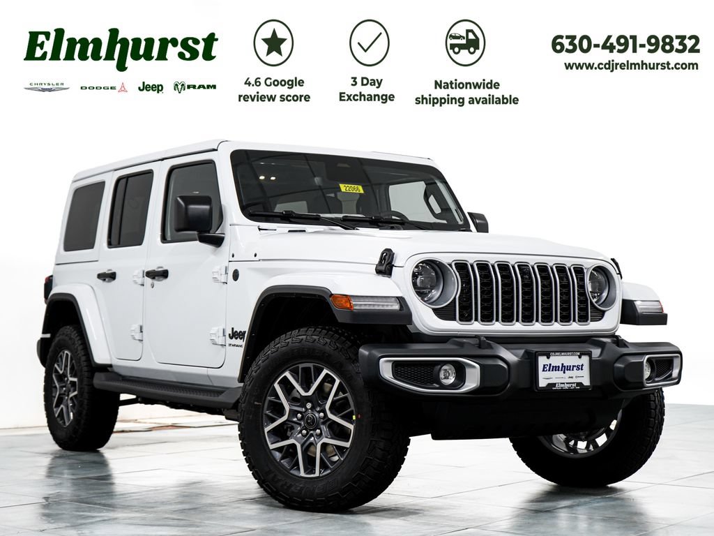 New 2026 Jeep Wrangler Unlimited Sahara AWD/4WD 360° Tour