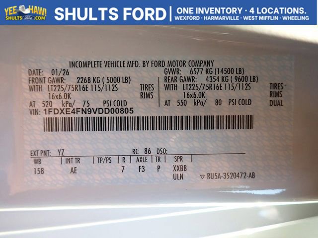 New 2027 Ford E-450 and Econoline 450 Super Duty w/ Power Equipment Group RWD image 17
