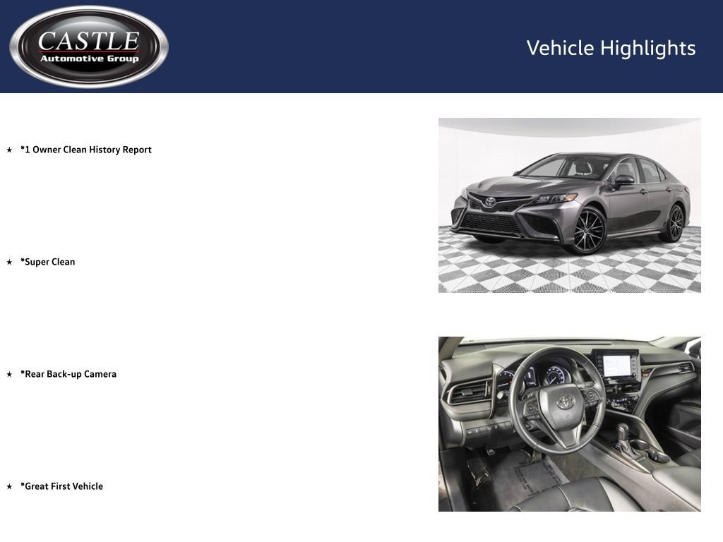 Used 2022 Toyota Camry SE FWD image 4