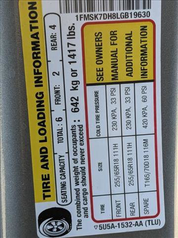 Used 2020 Ford Explorer XLT w/ Equipment Group 202A image 14