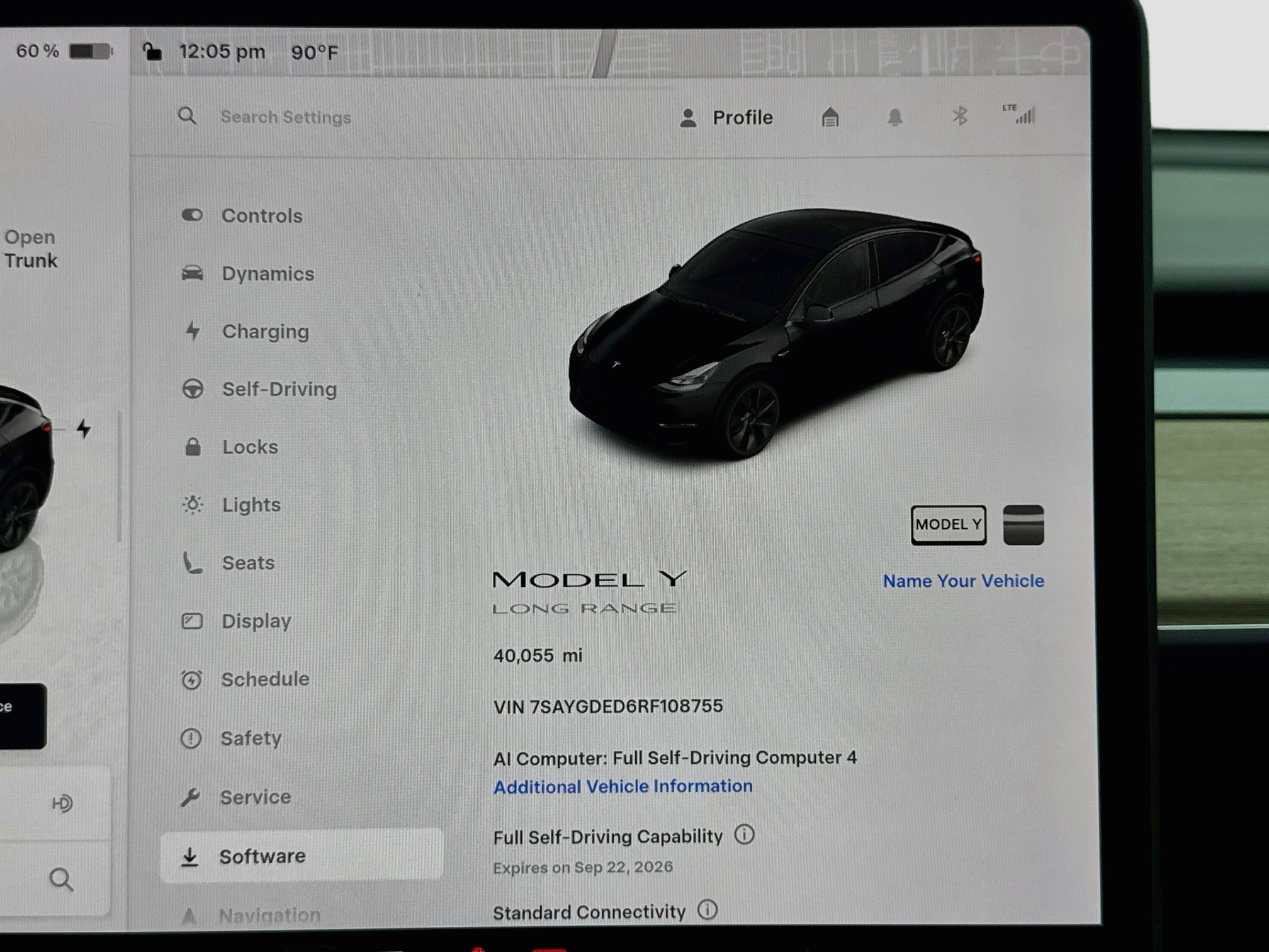 Used 2024 Tesla Model Y Long Range RWD image 8