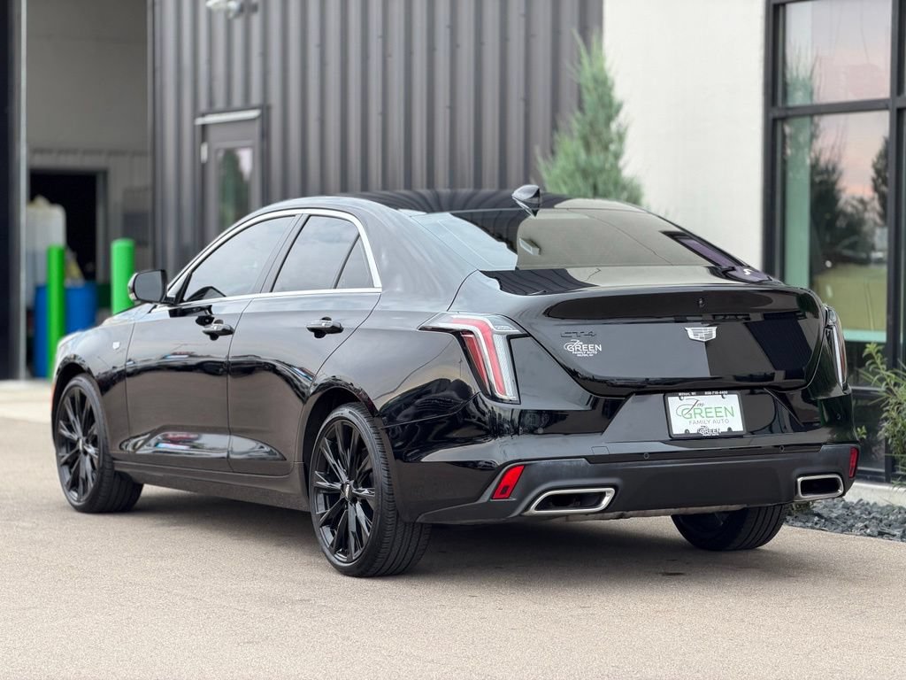 Used 2023 Cadillac CT4 Luxury w/ LPO, ONYX Package AWD/4WD image 3