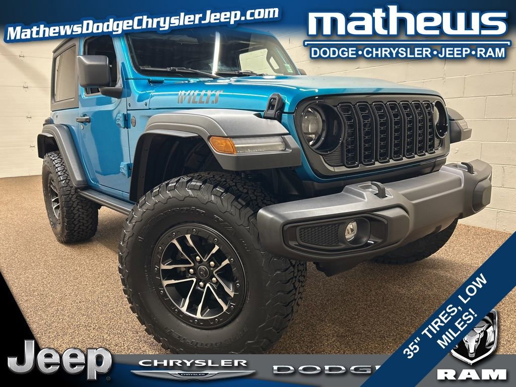 Used 2024 Jeep Wrangler Willys image 1