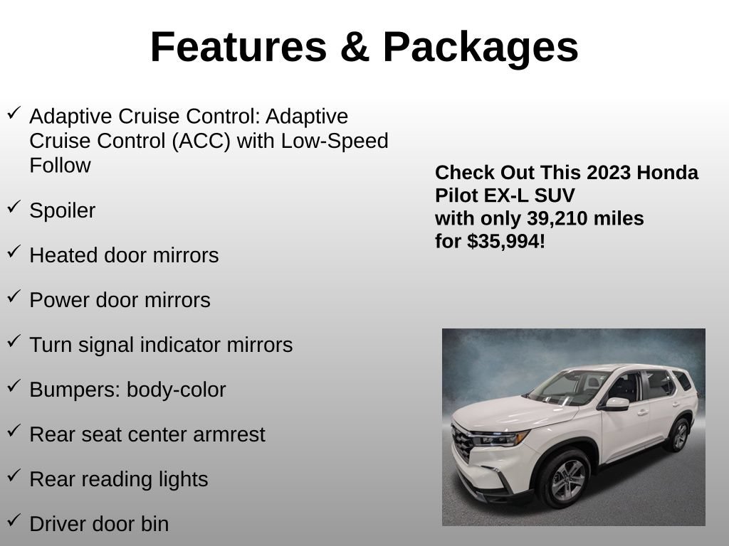 Used 2023 Honda Pilot EX-L image 24