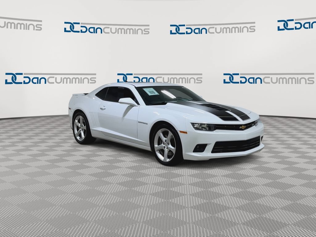 Used 2014 Chevrolet Camaro SS w/ Black Rally Stripe Package RWD image 2
