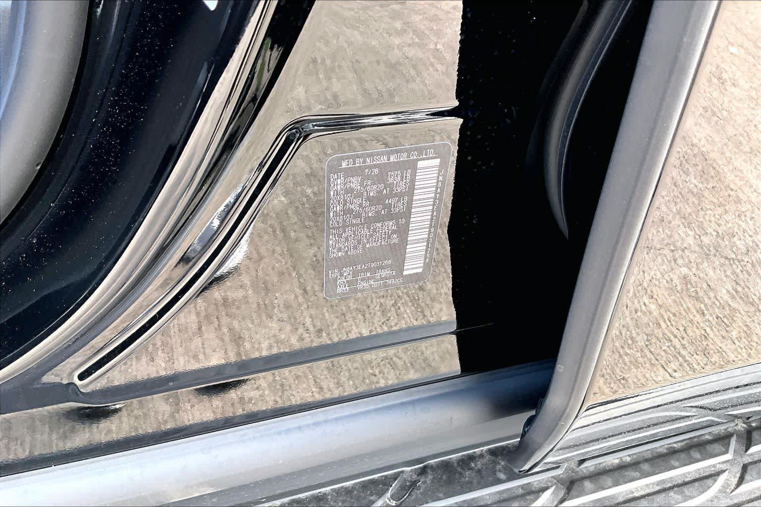 New 2026 Nissan Armada Platinum RWD image 17