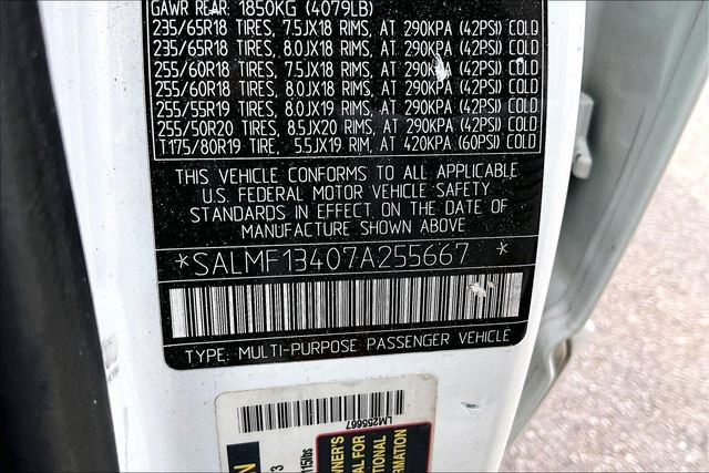 Used 2007 Land Rover Range Rover Supercharged AWD/4WD image 14