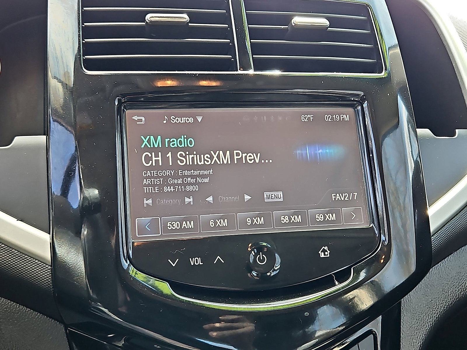 Used 2015 Chevrolet Sonic RS w/ Advanced Safety Package FWD image 14