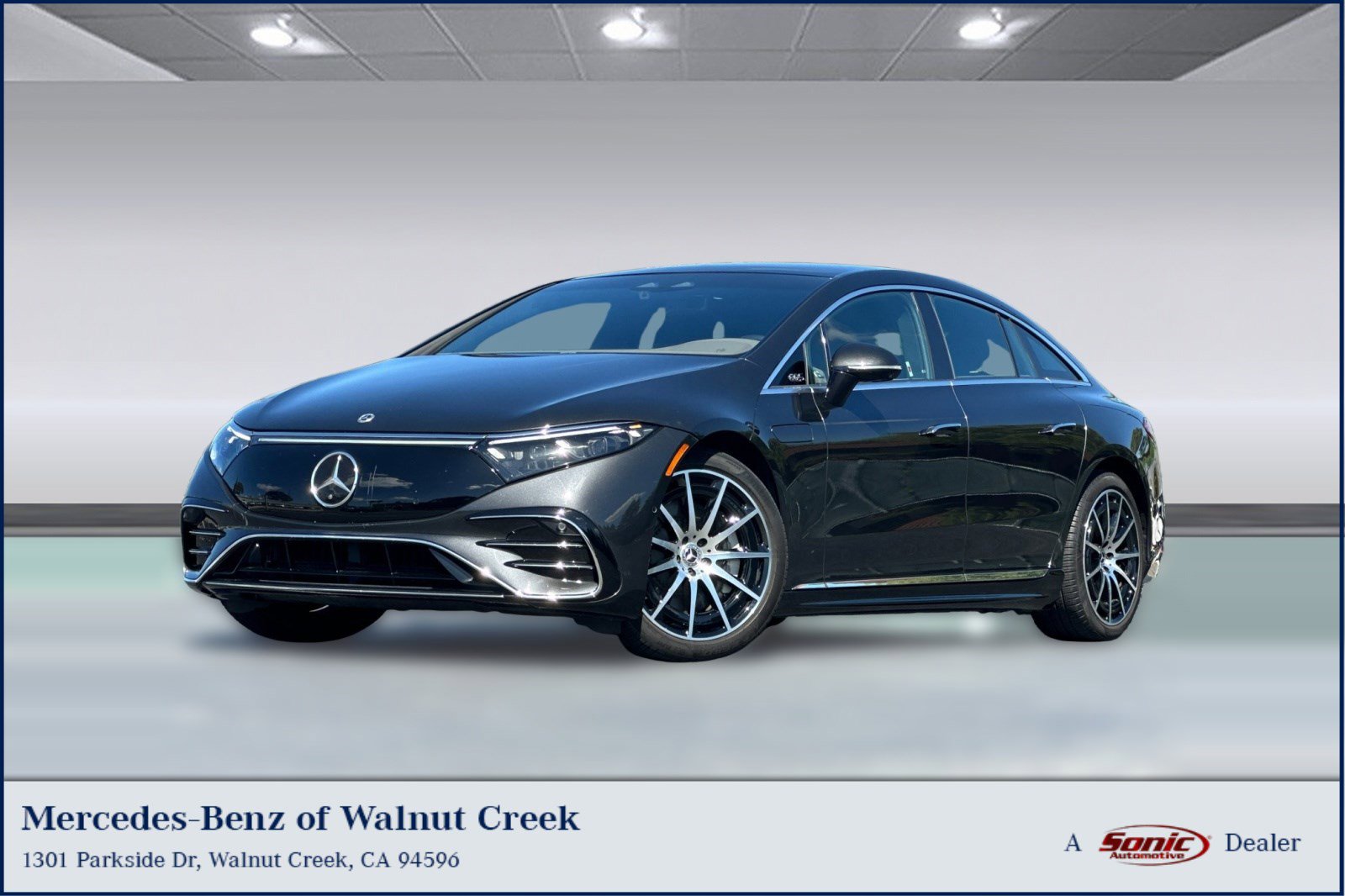 Used 2023 Mercedes-Benz EQS 580 4MATIC Sedan image 1