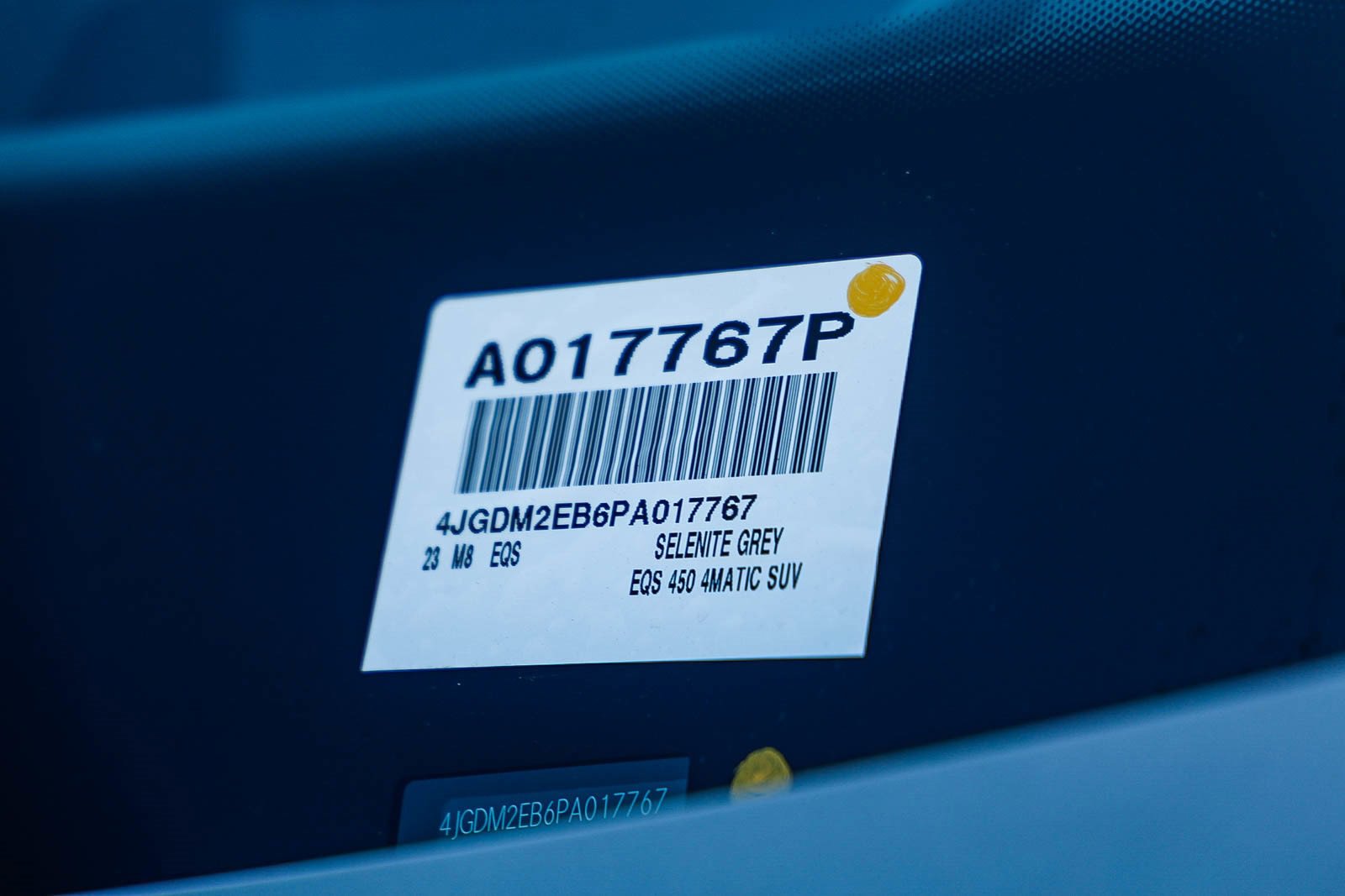 Certified 2023 Mercedes-Benz EQS 450+ 4MATIC SUV image 29