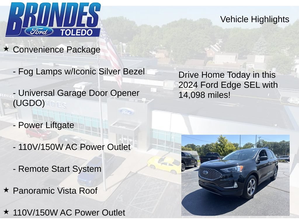 Used 2024 Ford Edge SEL w/ Convenience Package AWD/4WD image 12
