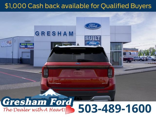 New 2026 Ford Explorer Platinum w/ LUX Leather Package AWD/4WD image 5