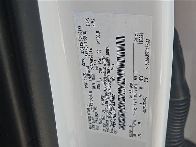 Used 2022 Ford F150 Platinum w/ Equipment Group 701A High image 26