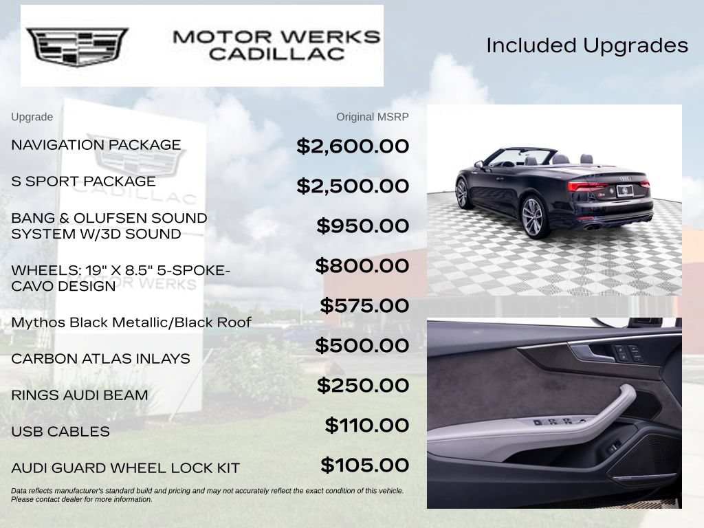 Used 2018 Audi S5 Premium Plus w/ Navigation Package AWD/4WD image 8