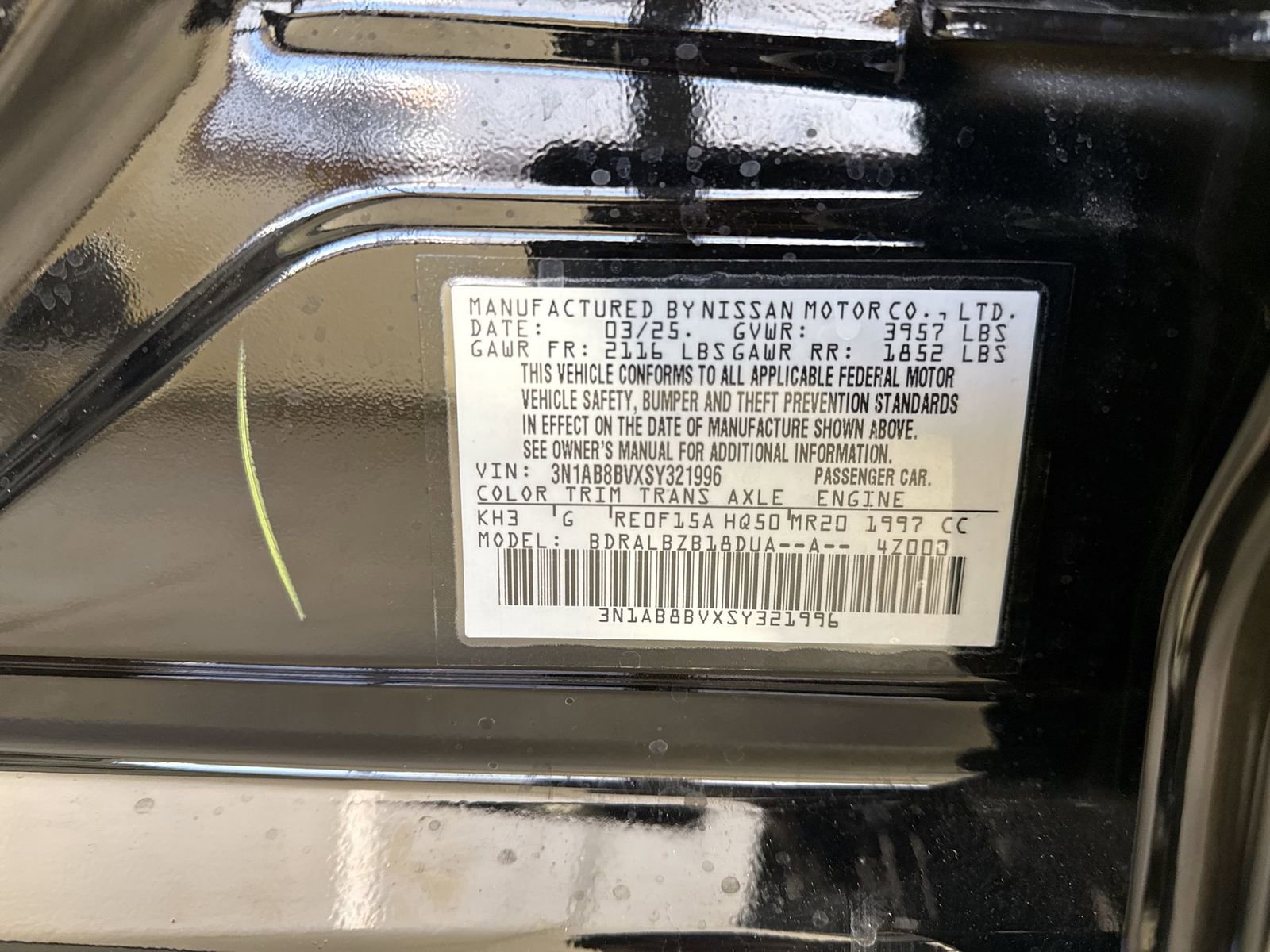 Certified 2025 Nissan Sentra S image 36